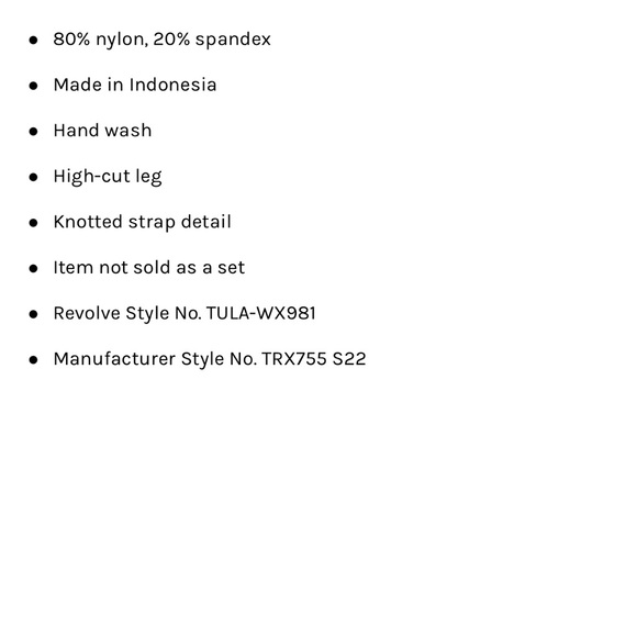 🔥NWT Tularosa Rori Bikini Top🔥 - Picture 3 of 3